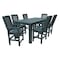 Highwood Usa Lehigh 7pc Rectangular Counter Height Outdoor Patio Furniture Dining Set 84 x 42 AD-ST7LH2CO5BA-NBE - alternate 1